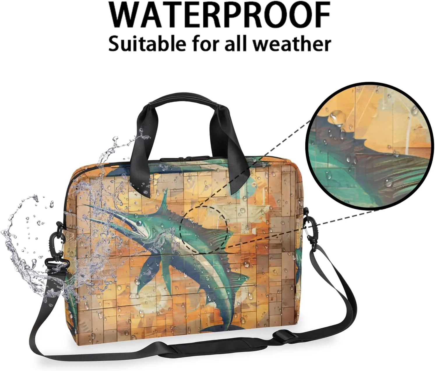 Laptop Bag 15.6 Inch Laptop Sleeve Case with Shoulder Straps Computer Slim Briefcase for Men and Women