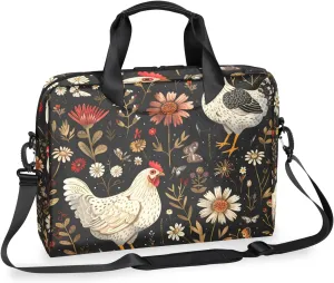 Laptop Bag 15.6 Inch Laptop Sleeve Case with Shoulder Straps Computer Slim Briefcase for Men and Women