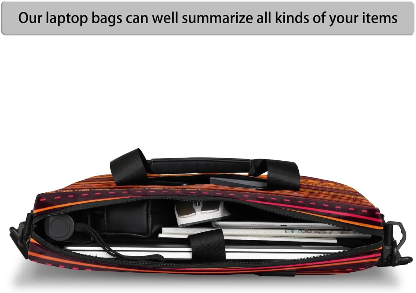 Laptop Shoulder Bag 14 15 15.6 inch Computer Bags Travel Offices Work Carrying Handbag Briefcase
