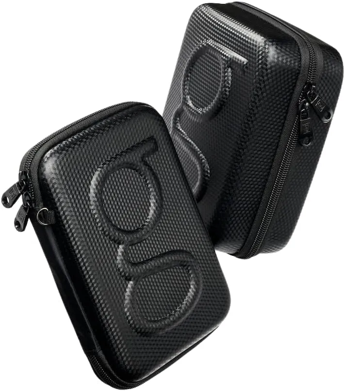 Large Diabetes Travel Case Hard Shell, Organizer for Glucose Monitor, Insulin Pen, BGL Strips, Syringe, Needles & Diabetic Supplies, Premium & Durable with Extra Compartment, Black