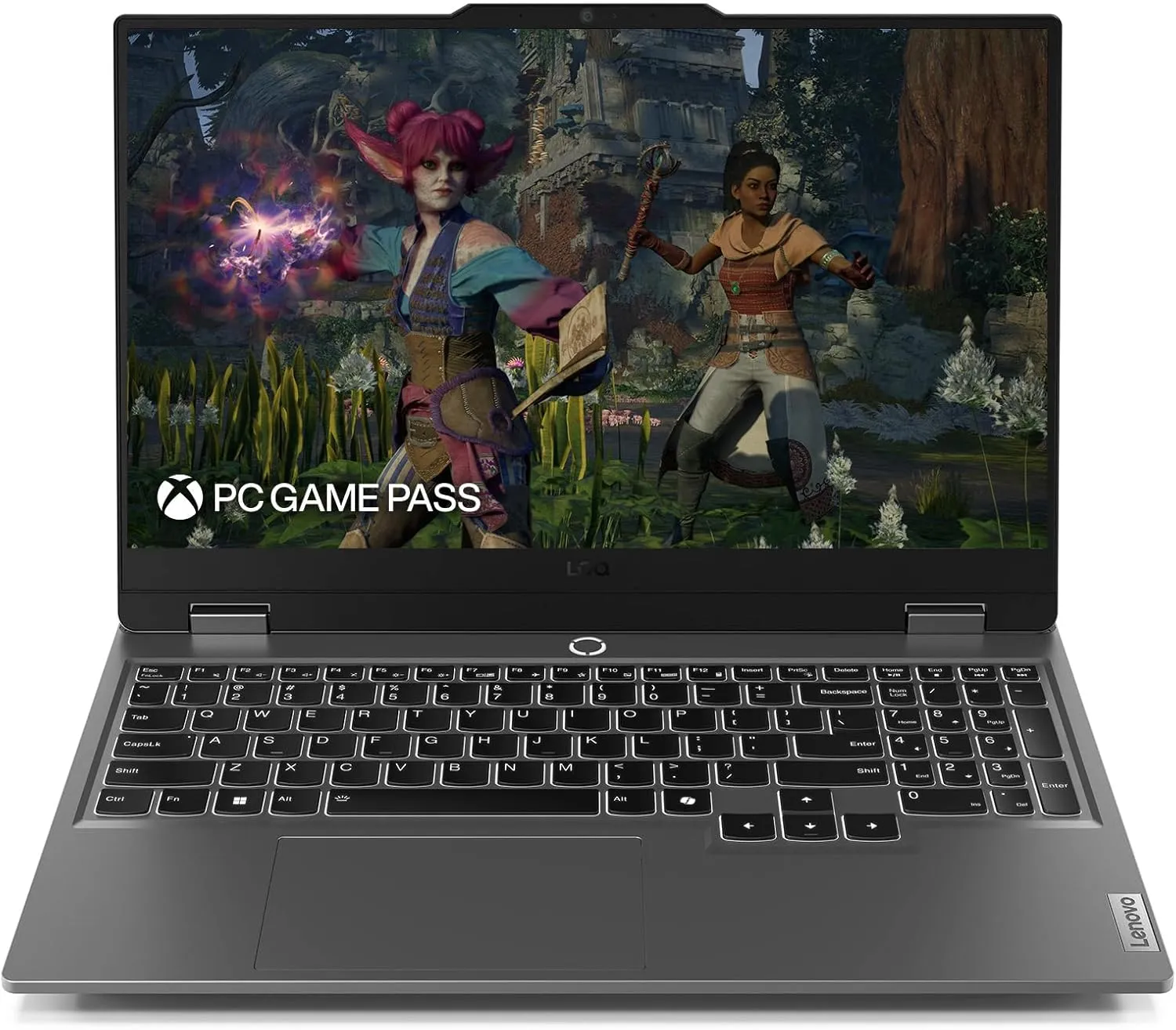 Lenovo LOQ Gaming Laptop - NVIDIA® GeForce RTX™ 4050 6GB - 15.6” FHD Display - AMD Ryzen 7 8845HS - 16GB RAM - 512GB SSD - Windows 11 Home, Luna Grey