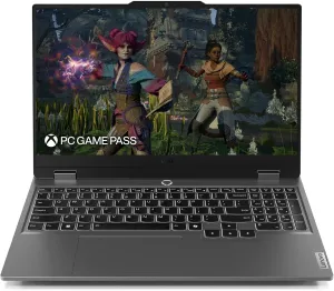 Lenovo LOQ Gaming Laptop - NVIDIA® GeForce RTX™ 4050 6GB - 15.6” FHD Display - AMD Ryzen 7 8845HS - 16GB RAM - 512GB SSD - Windows 11 Home, Luna Grey