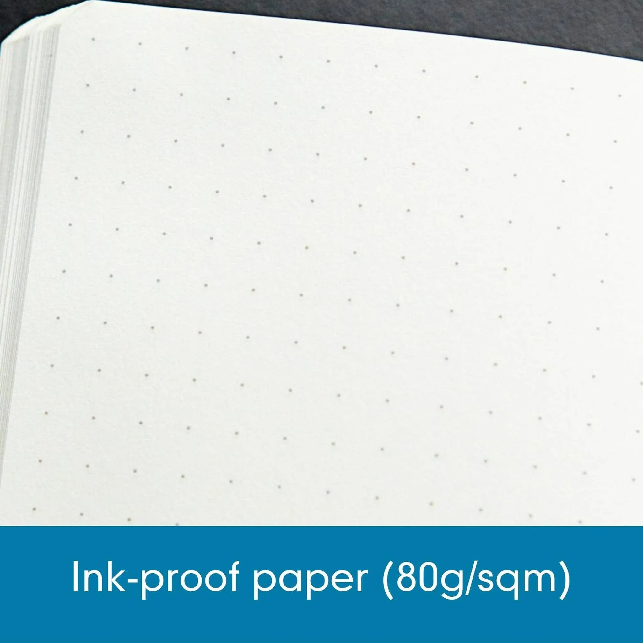 Leuchtturm1917 Medium A5 Dotted Hardcover Notebook (Azure) - 249 Numbered Pages