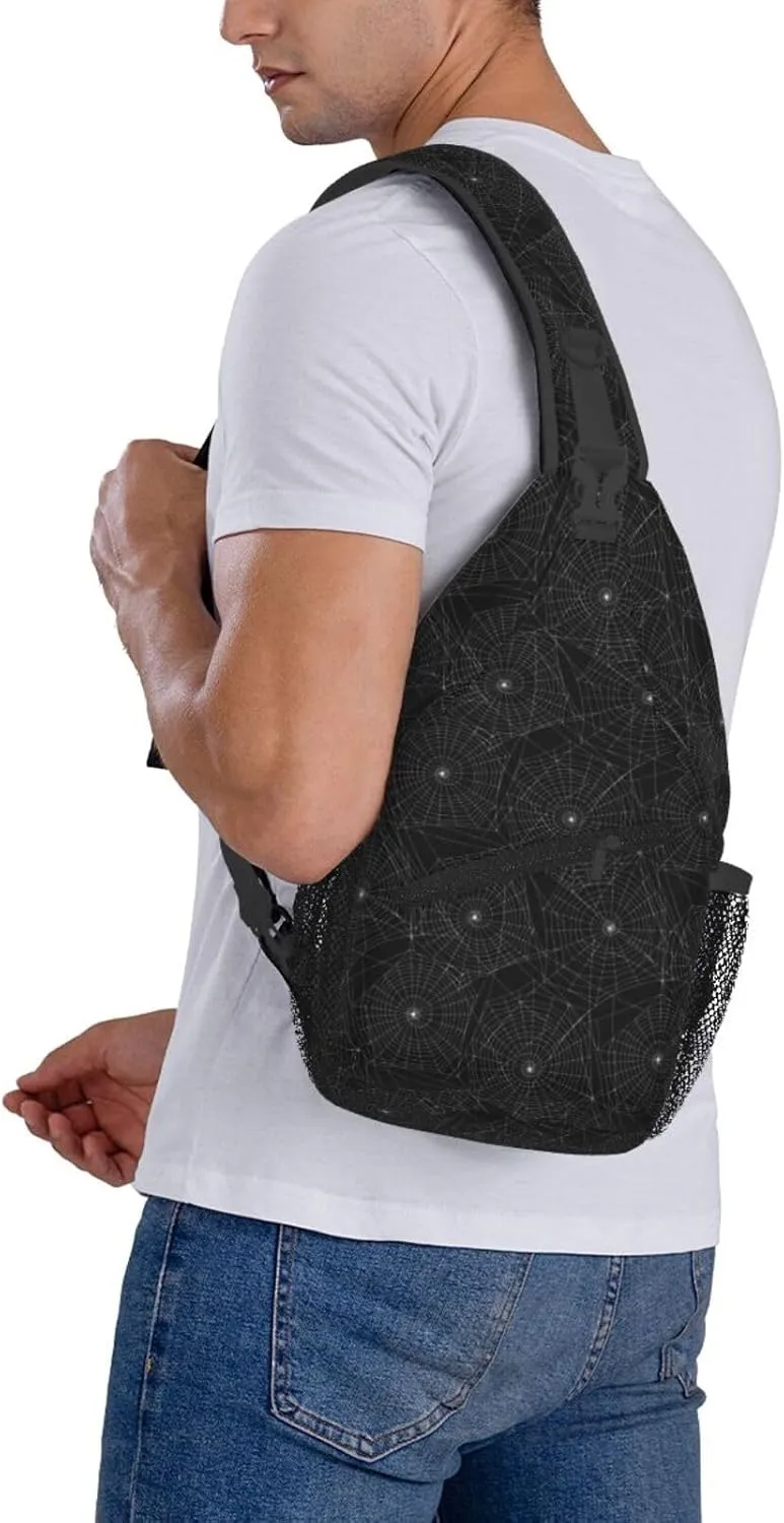 LGBT Rainbow Sling Bag Casual Chest Bags Adjustable Crossbody Bag Shoulder Backpack For Travel Hiking
