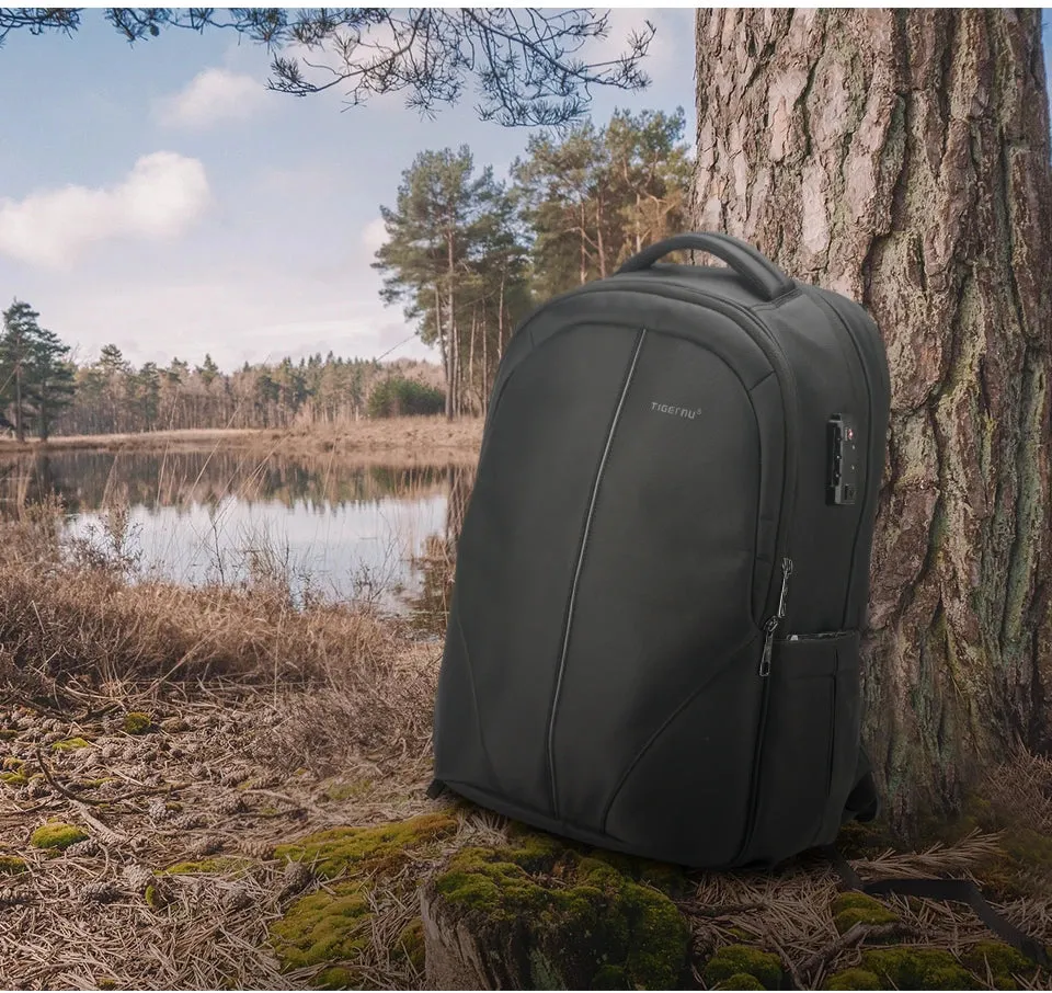 Lifetime Warranty Backpack For Men TSA Anti Theft Bag 15.6inch Laptop Backpack Men Travel Backpacks Schoolbag Male Backpacks Bag