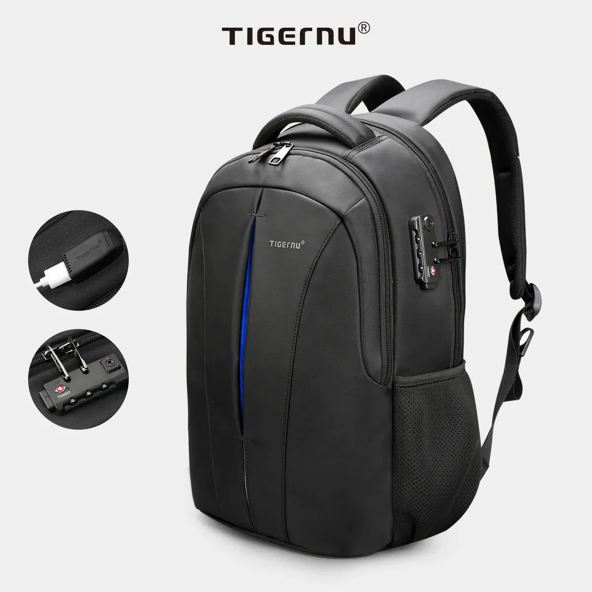 Lifetime Warranty Backpack For Men TSA Anti Theft Bag 15.6inch Laptop Backpack Men Travel Backpacks Schoolbag Male Backpacks Bag