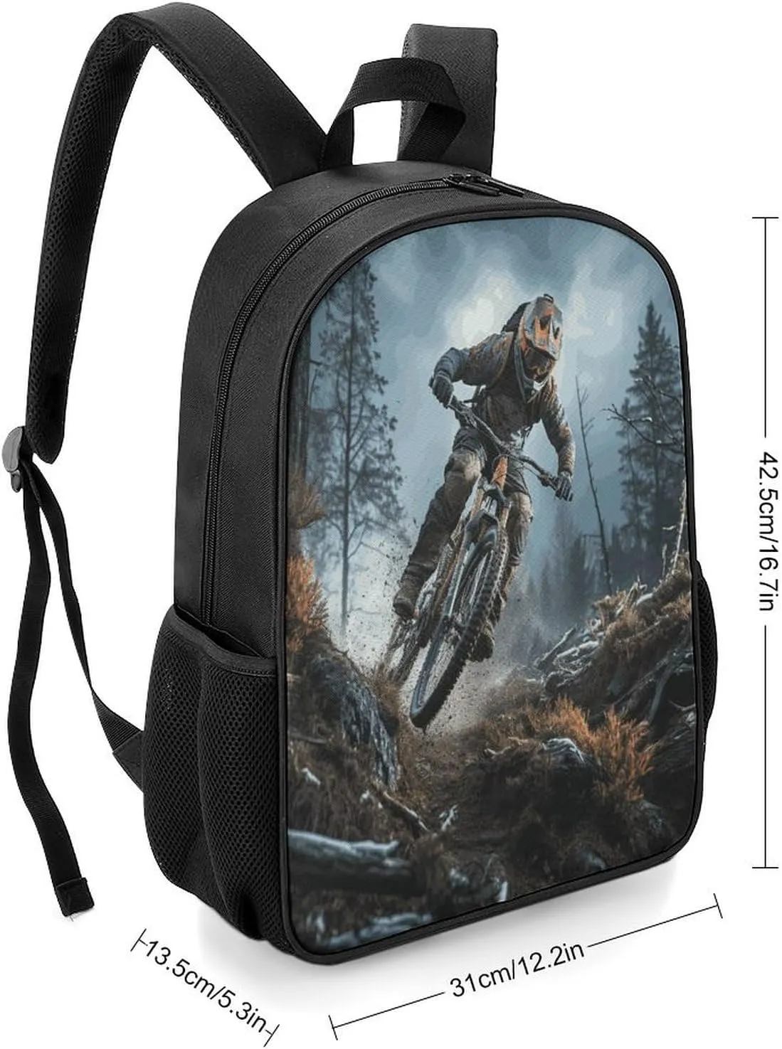 Lightweight Backpacks Cute Travel Bag Durable Cycling Tournament Printing Small Travel Backpack For Women & Men