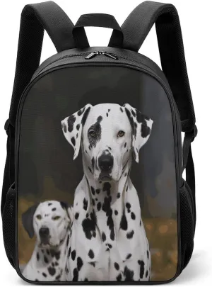 Lightweight Backpacks Cute Travel Bag Durable Dalmatian Dog Printing Small Travel Backpack For Women & Men
