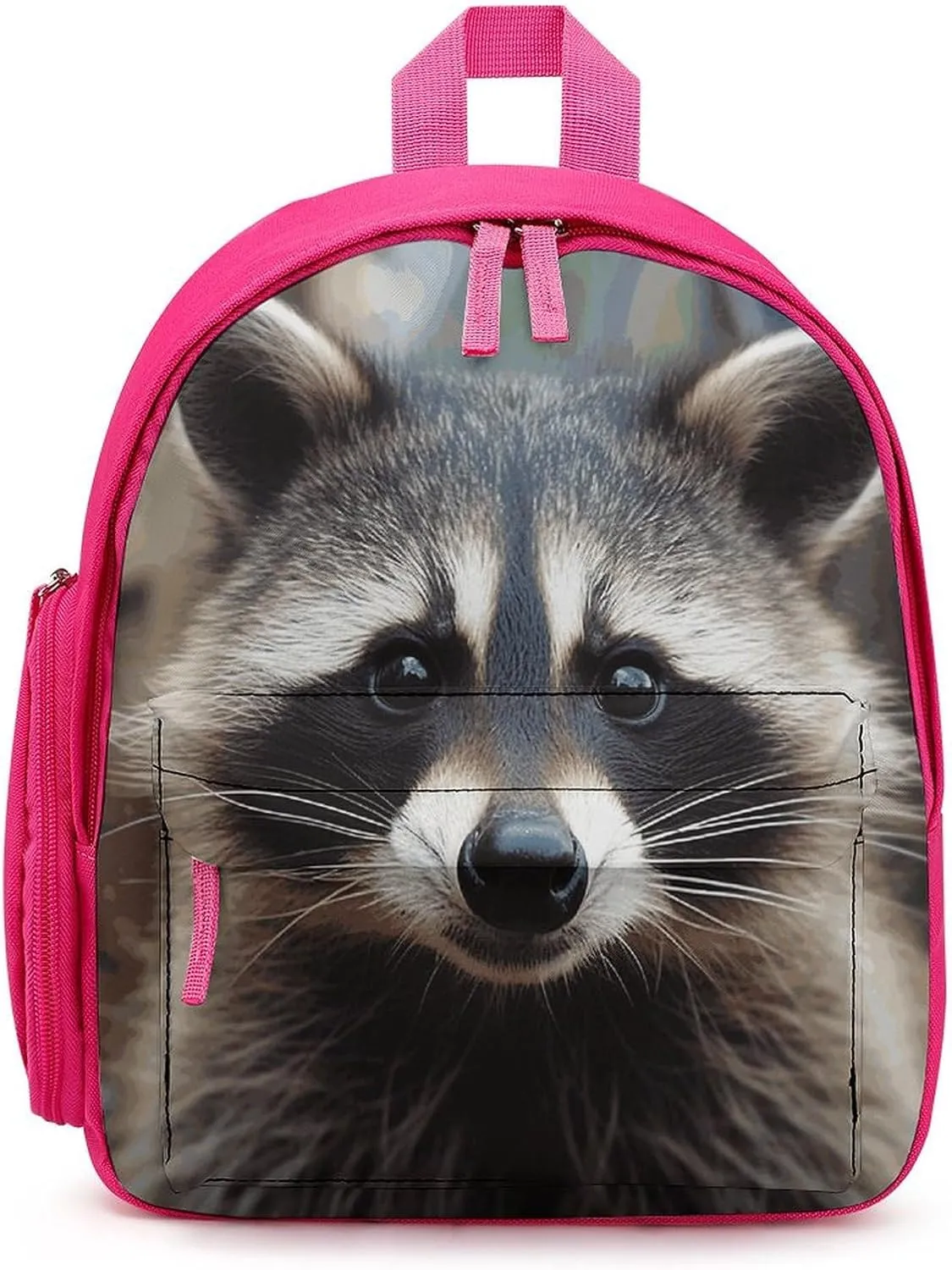 Little Raccoon Face Travel Backpack Casual Bag Lightweight Hiking Backpacks for Business, Travelling, Hiking