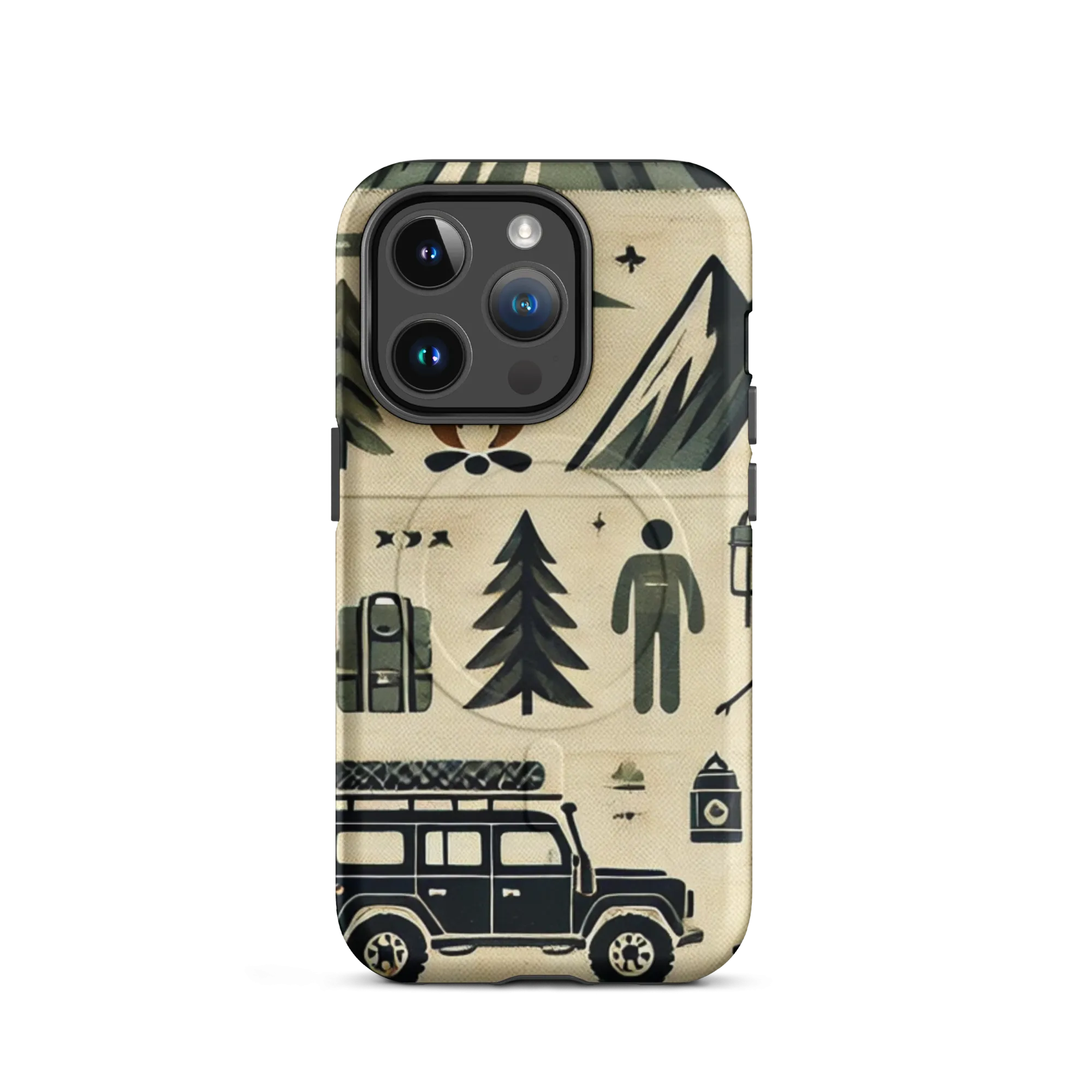 MagSafe Tough iPhone Case - Vintage Jeep Off-Road
