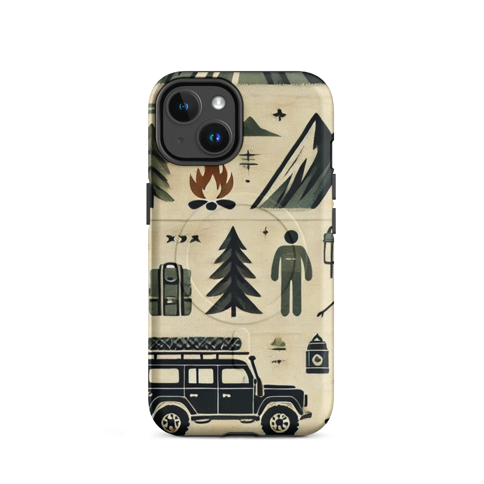 MagSafe Tough iPhone Case - Vintage Jeep Off-Road