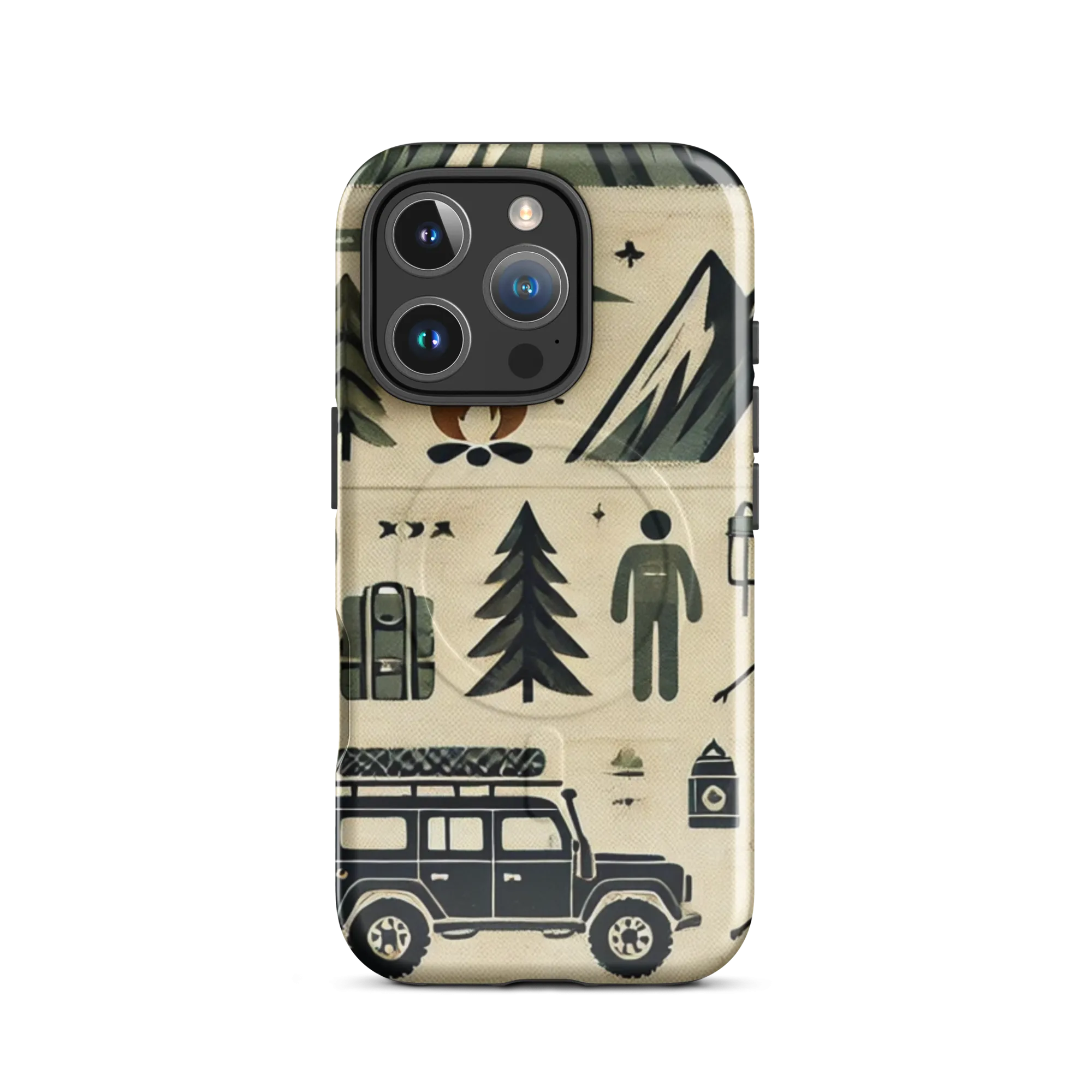 MagSafe Tough iPhone Case - Vintage Jeep Off-Road