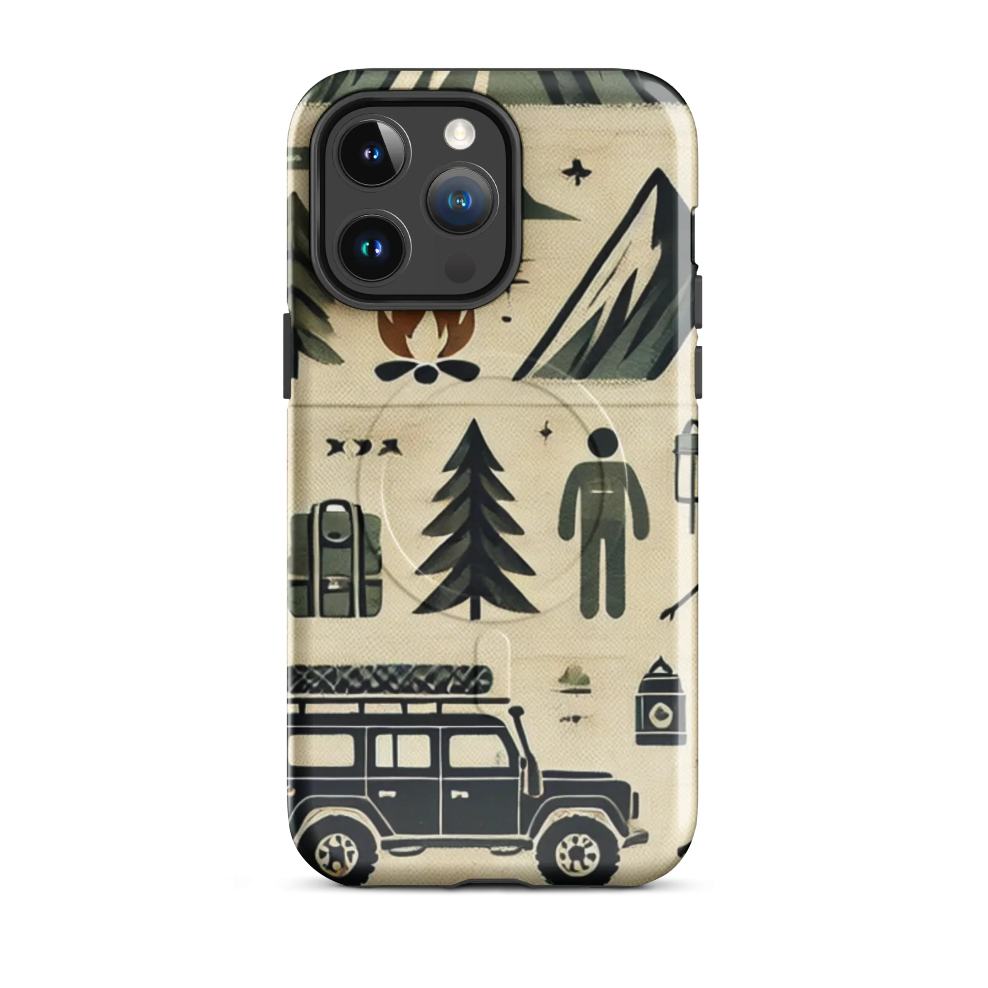 MagSafe Tough iPhone Case - Vintage Jeep Off-Road