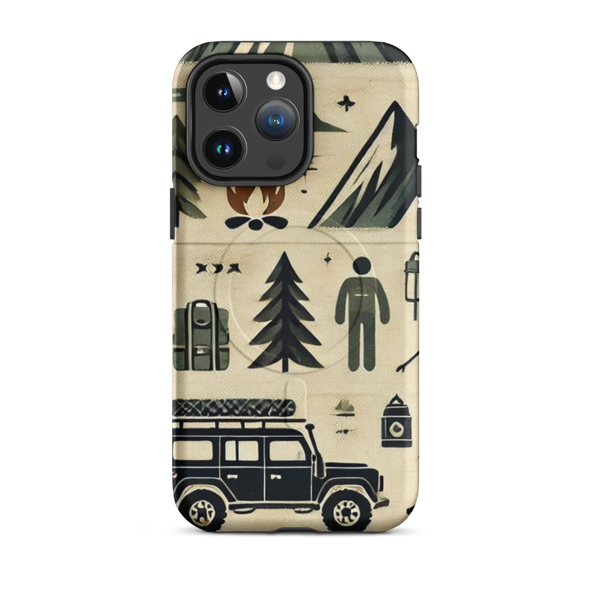 MagSafe Tough iPhone Case - Vintage Jeep Off-Road