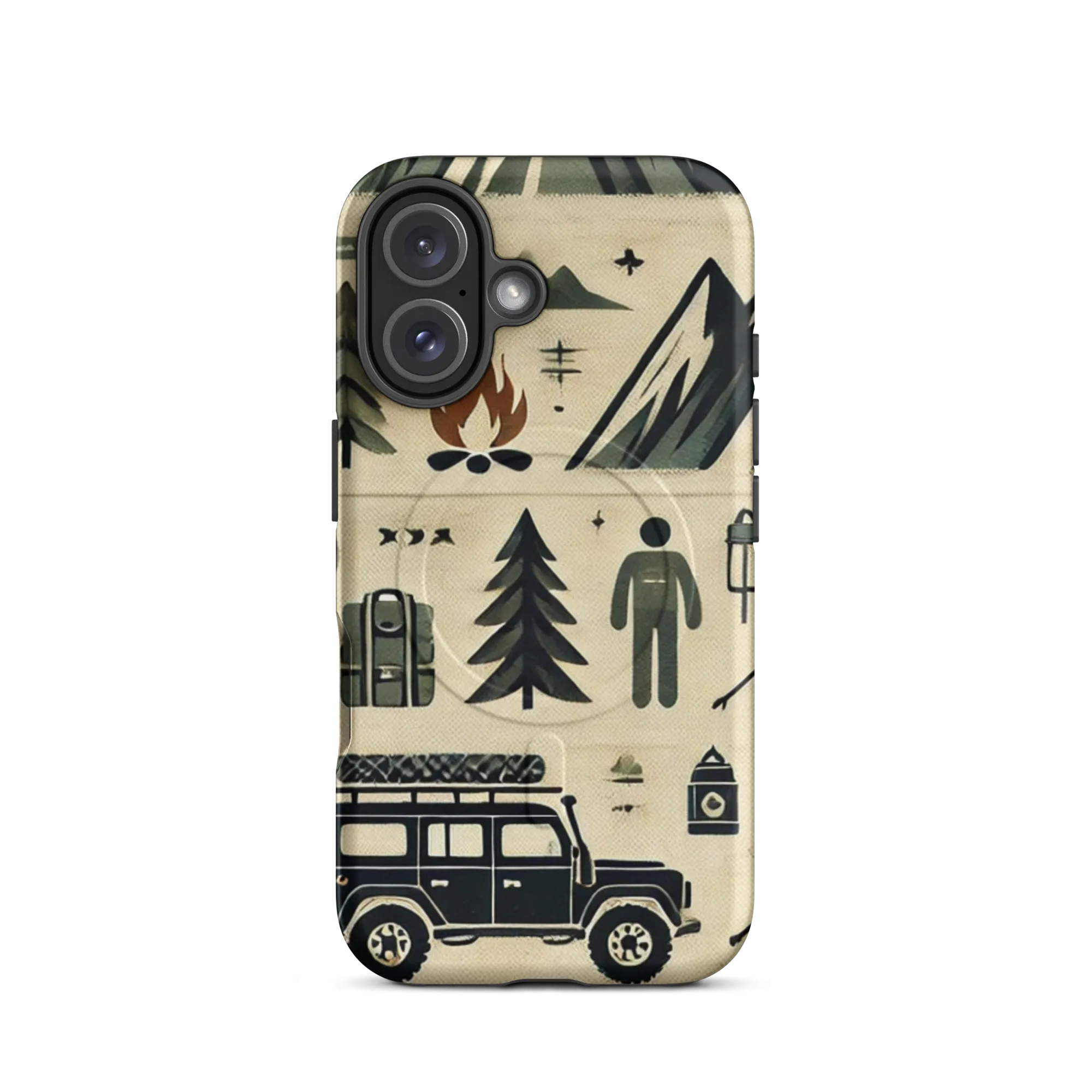 MagSafe Tough iPhone Case - Vintage Jeep Off-Road