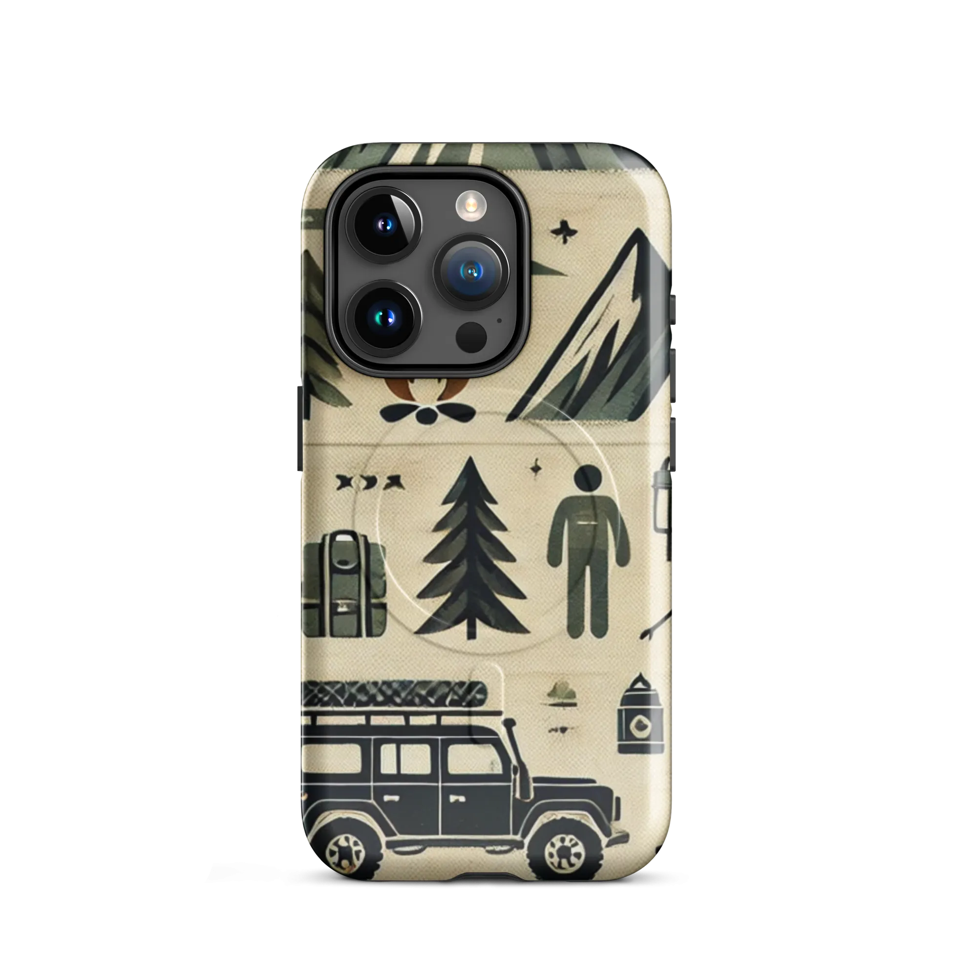 MagSafe Tough iPhone Case - Vintage Jeep Off-Road