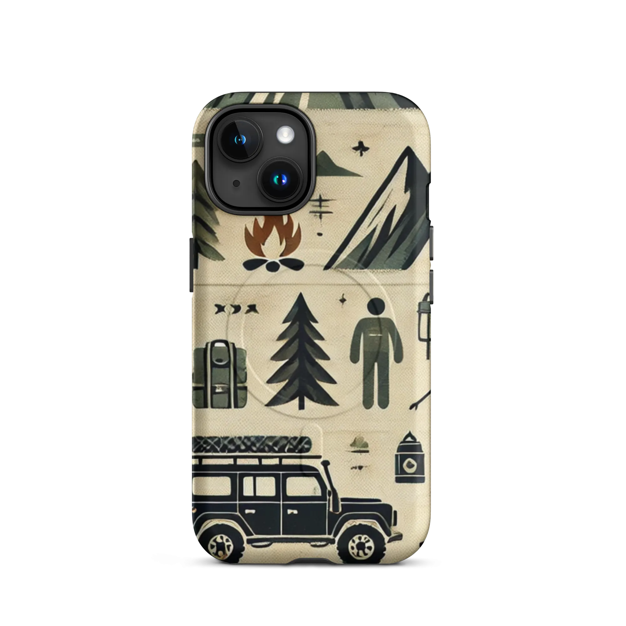 MagSafe Tough iPhone Case - Vintage Jeep Off-Road