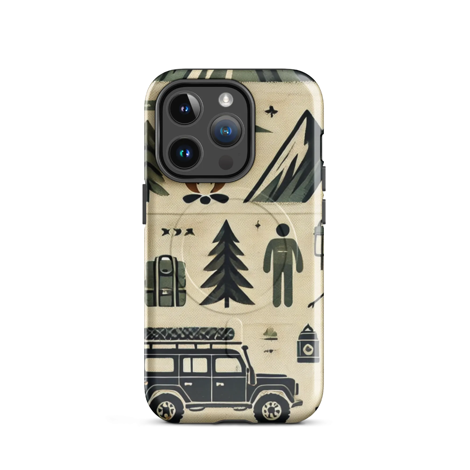 MagSafe Tough iPhone Case - Vintage Jeep Off-Road