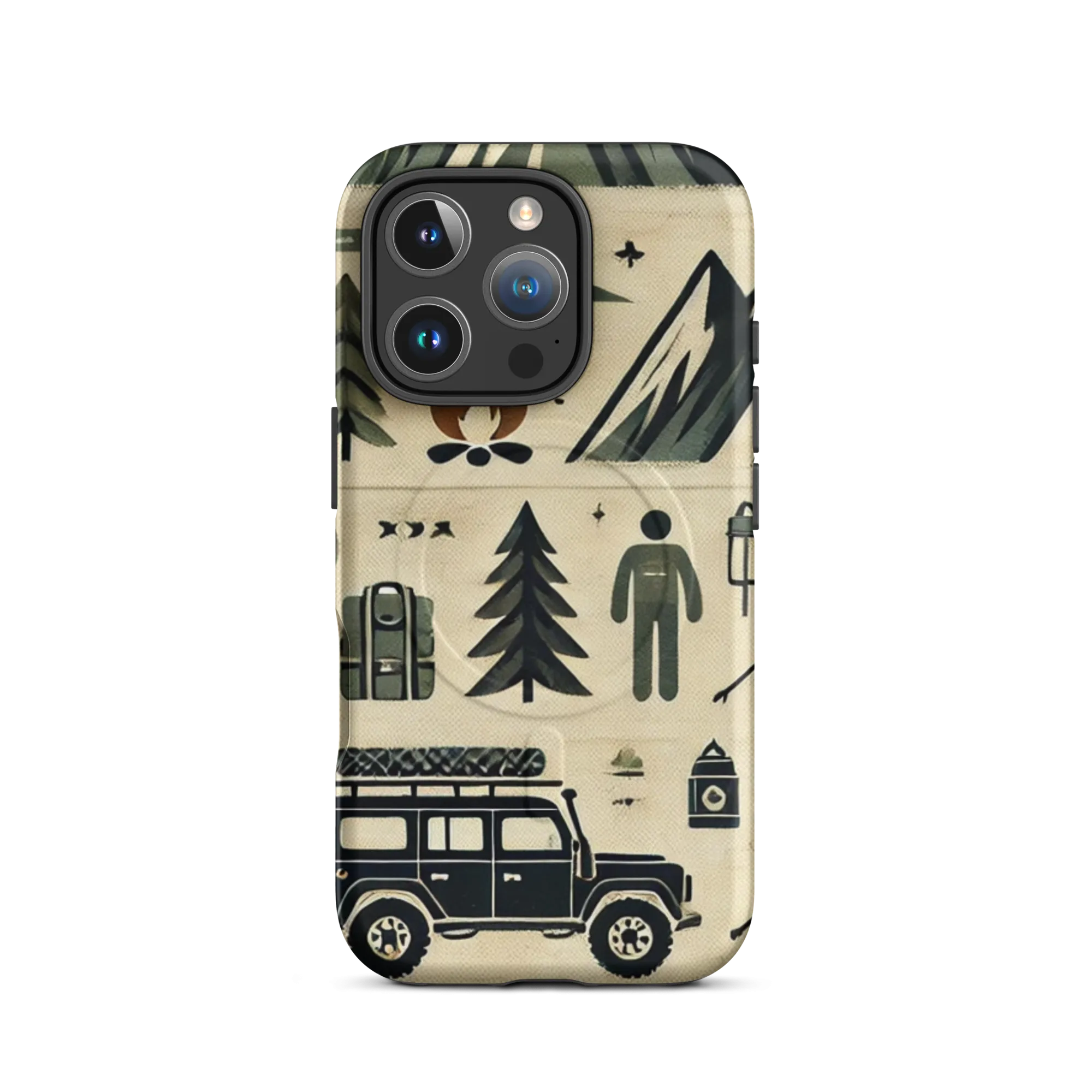 MagSafe Tough iPhone Case - Vintage Jeep Off-Road