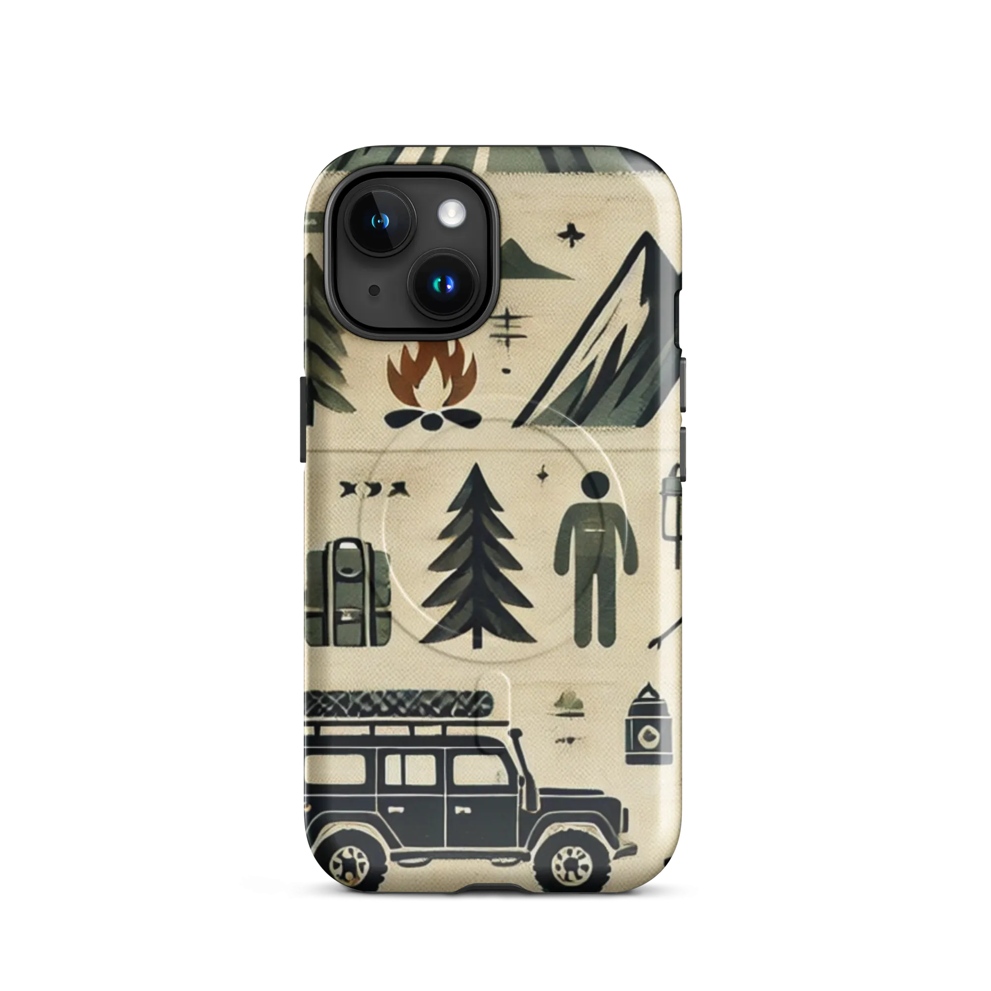 MagSafe Tough iPhone Case - Vintage Jeep Off-Road