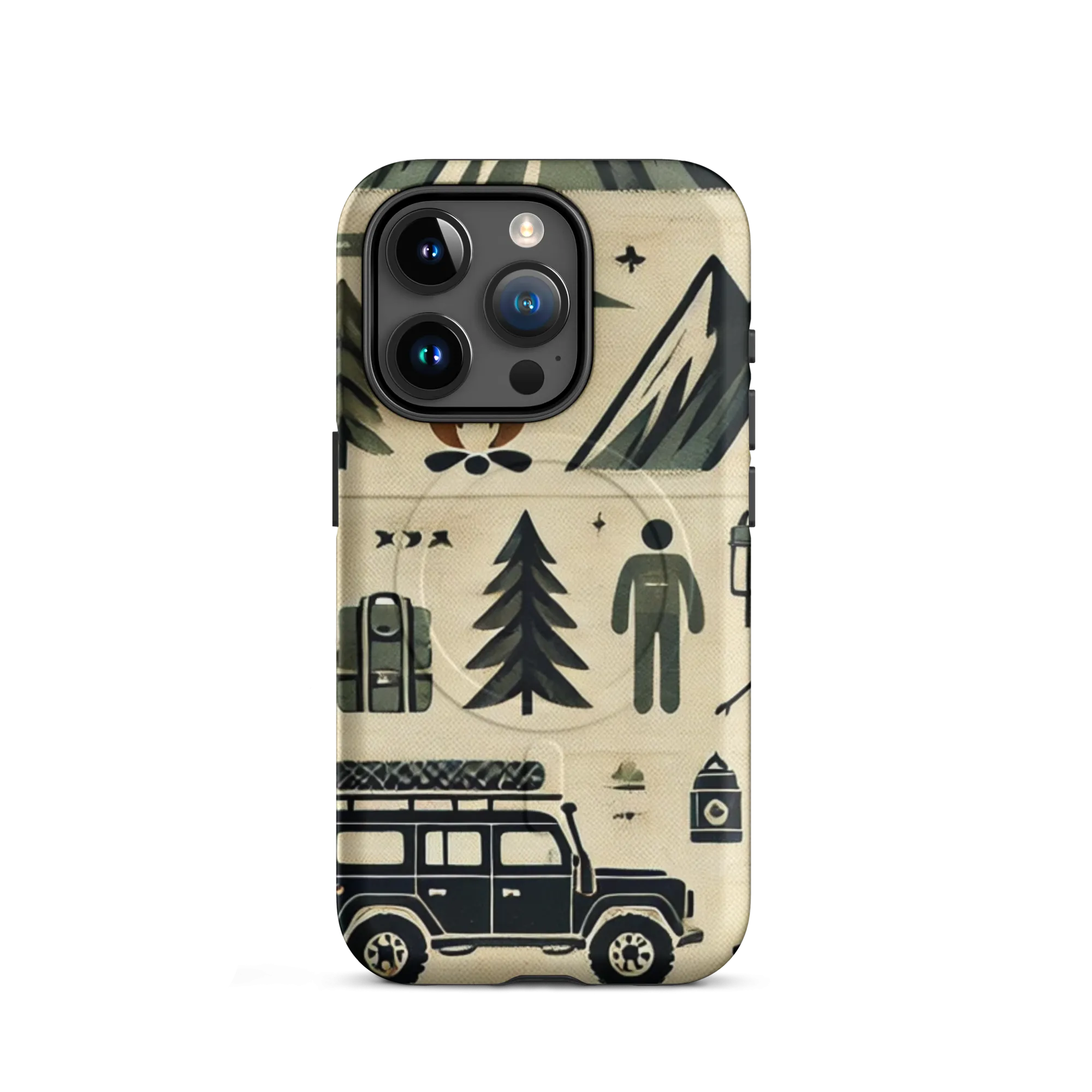 MagSafe Tough iPhone Case - Vintage Jeep Off-Road