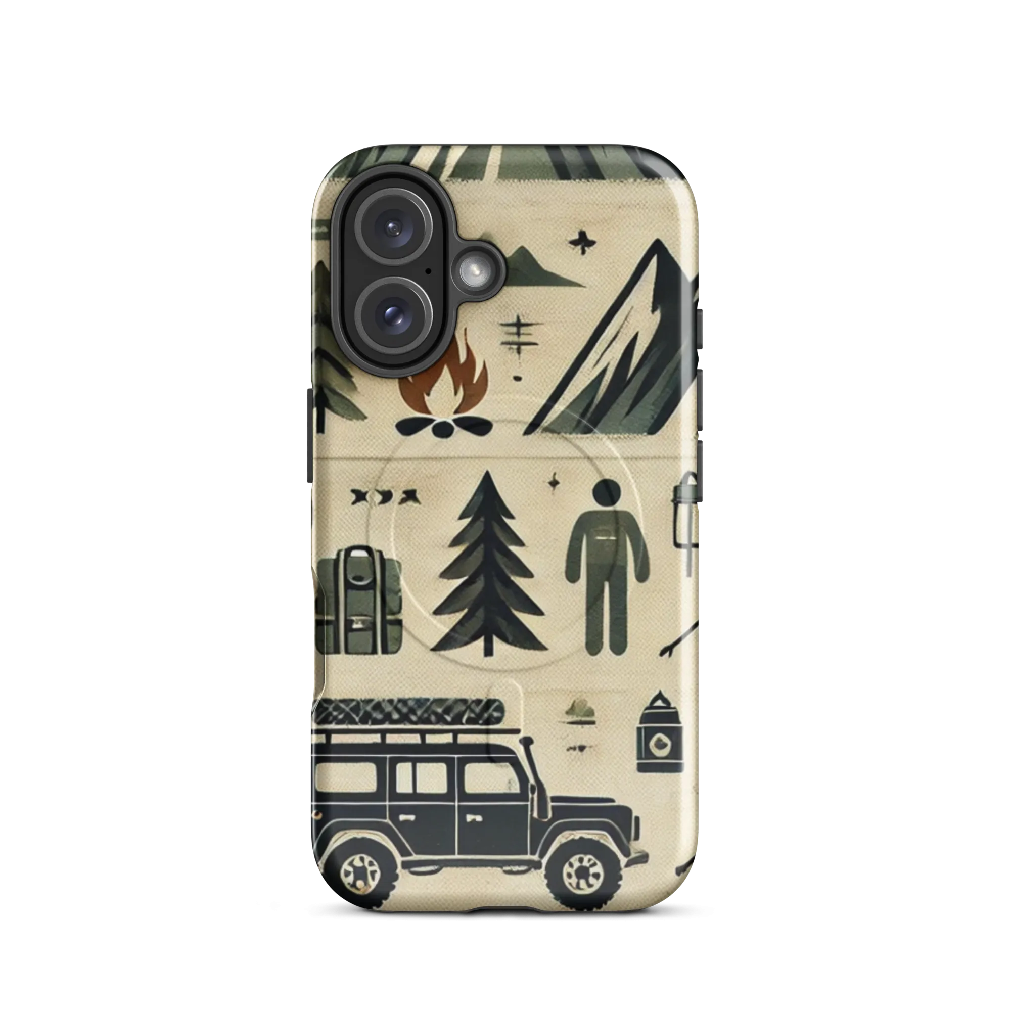 MagSafe Tough iPhone Case - Vintage Jeep Off-Road