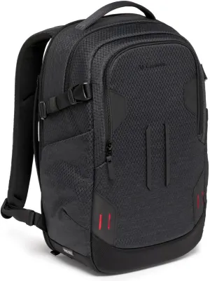 Manfrotto PRO Light Backloader S, Professional Camera Backpack, Top and Rear Access, Double Tripod Attachment, Padded Backpack with Interchangeable Dividers, Black