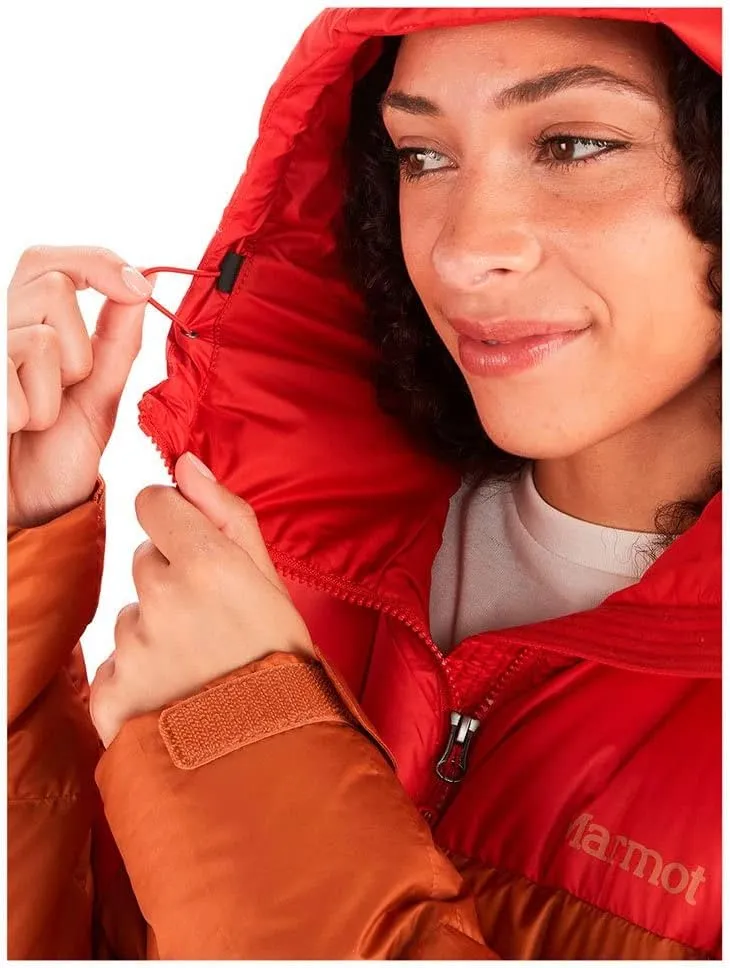 MARMOT Women's Guides Down Hoody - 700-Fill Insulated, Water-Resistant, Lightweight Puffer Jacket with Hood