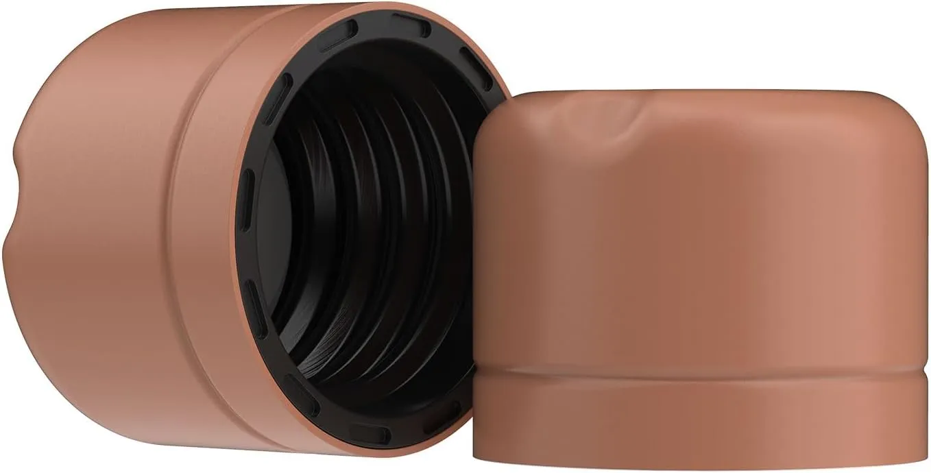 memobottle A6 (Terracotta) Bundle - 12oz (375ml) - Bottle, silicone sleeve & lid | Compact Water Bottle For Bags & Small Pockets | BPA Free Tritan | Modern, Minimalist | For Gym & Work