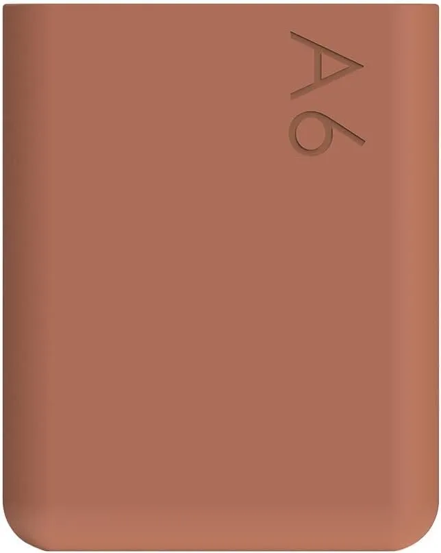 memobottle A6 (Terracotta) Bundle - 12oz (375ml) - Bottle, silicone sleeve & lid | Compact Water Bottle For Bags & Small Pockets | BPA Free Tritan | Modern, Minimalist | For Gym & Work