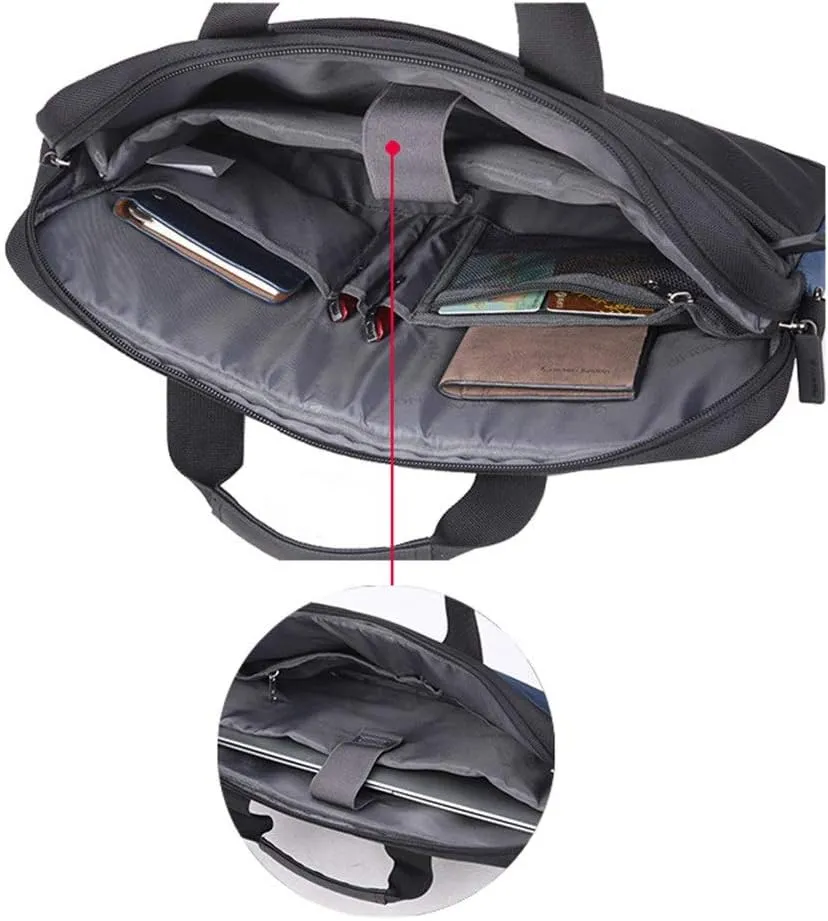 Men's Briefcase Business Briefcase Messenger Bag Shoulder Bag for Work Office Travel
