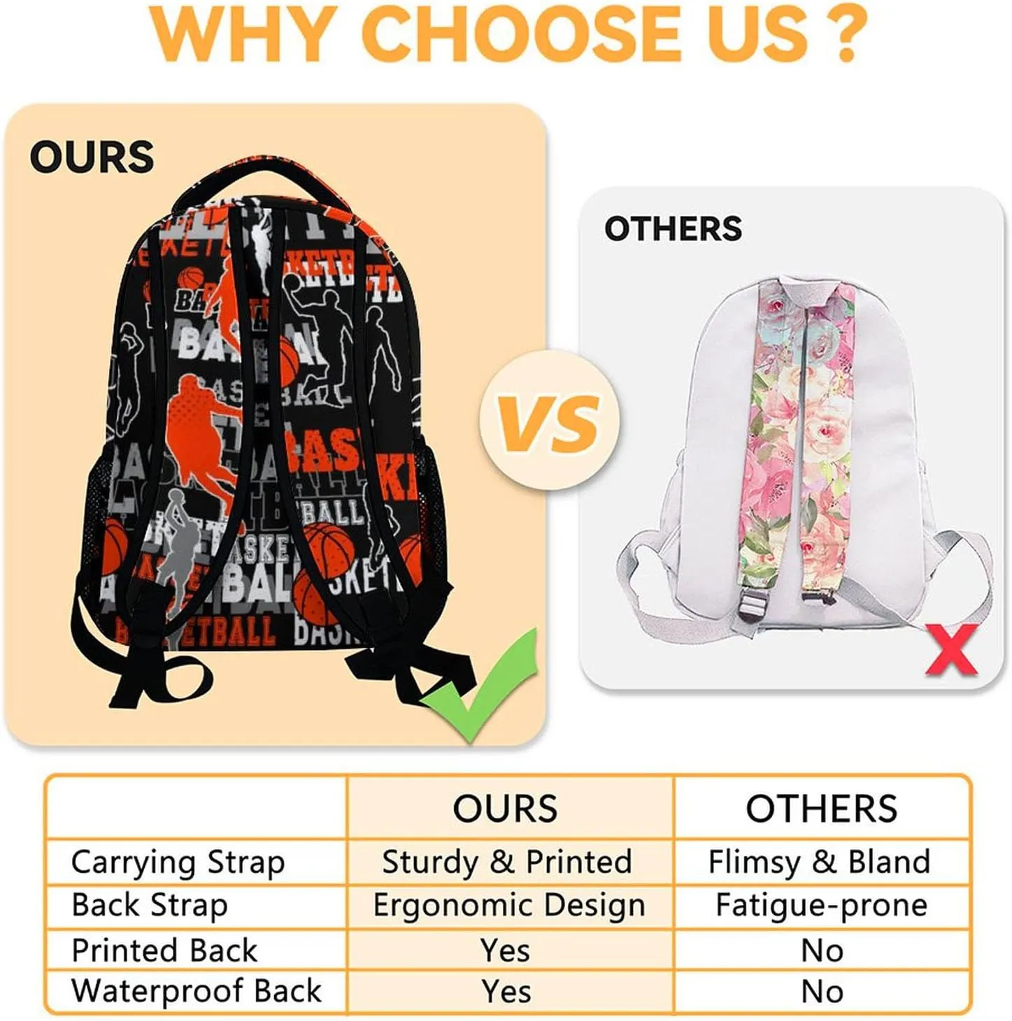 Mercuryelf Basketball Backpack for Boys Girls, 16 Inch Black Backpacks for School Travel, Cool Lightweight Bookbag for Kids
