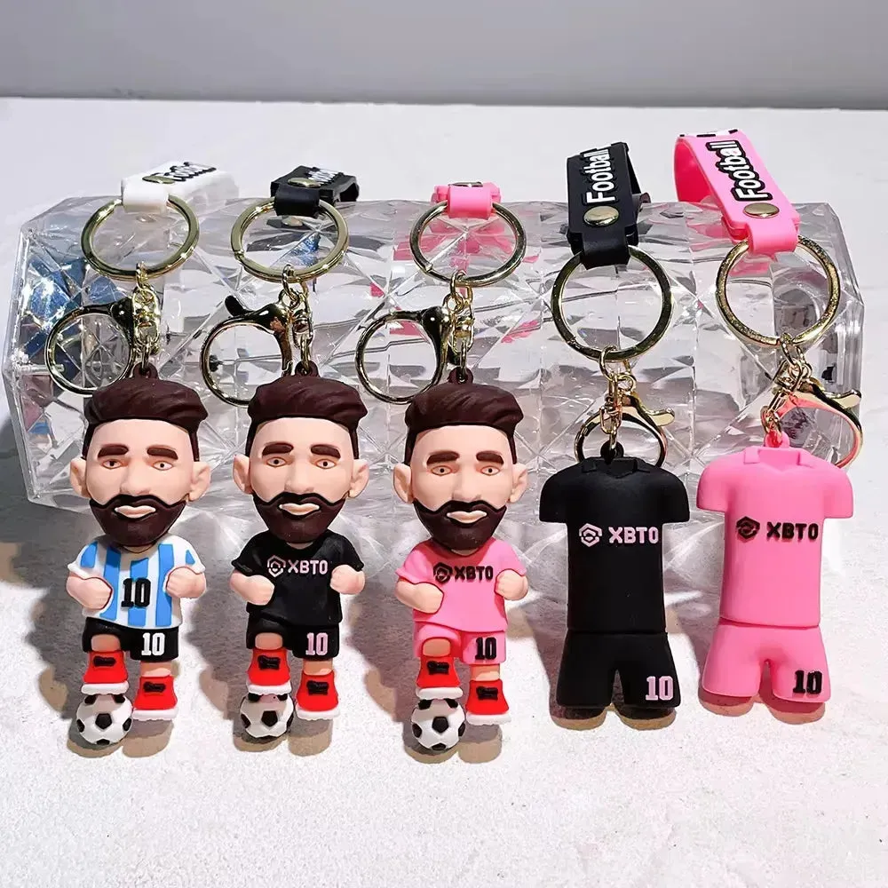 Messi Global Goals 3D Keychain