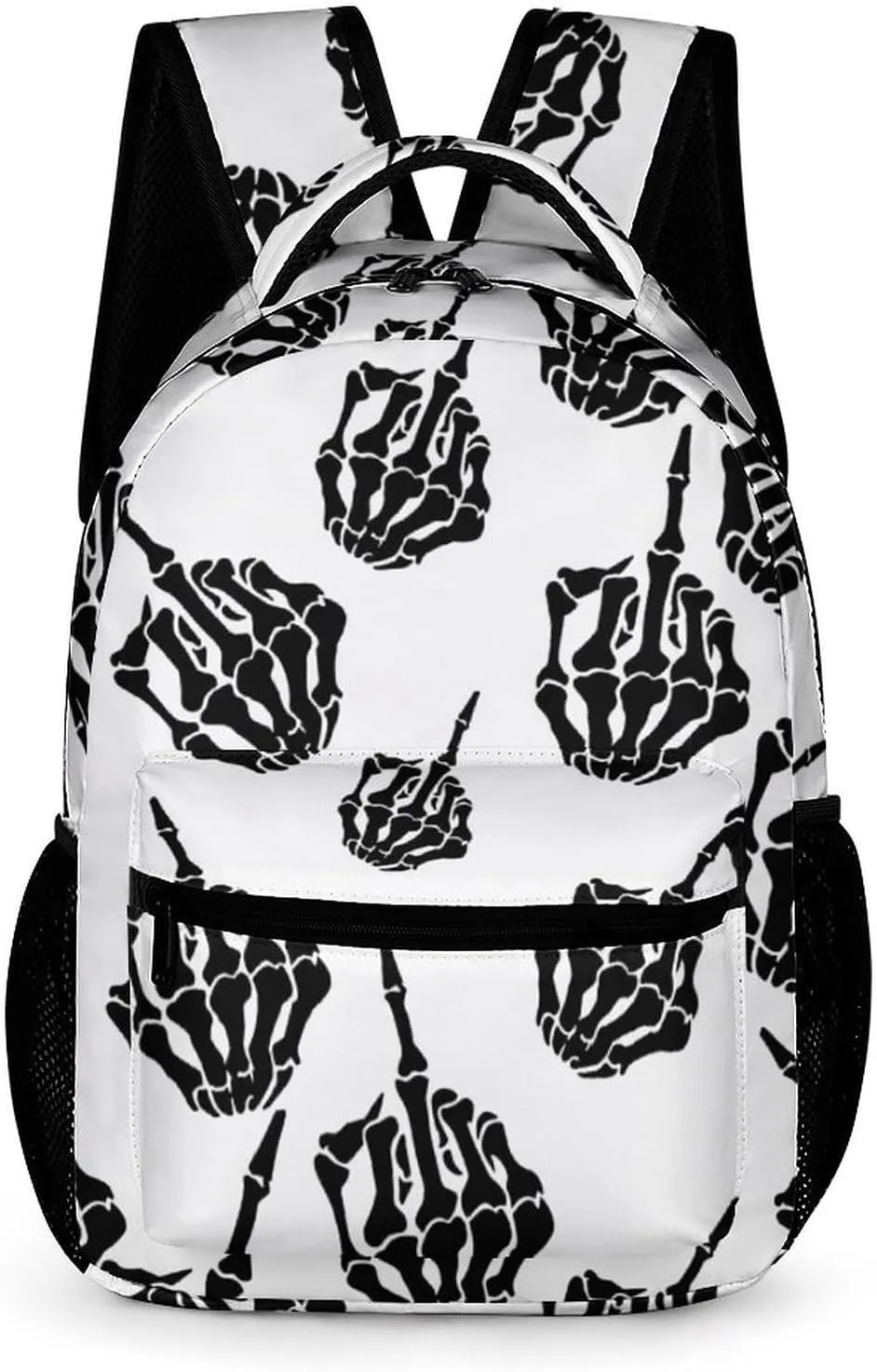 Middle Finger Travel Backpack Cute Daypack Laptops Back Pack Purse Computer Bag for Men Women