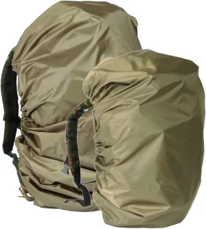 MIL-TEC waterproof water rain resistant Backpack Lightweight Cover up to 80 litres - Coyote colour