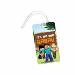 Minecraft Luggage Tag