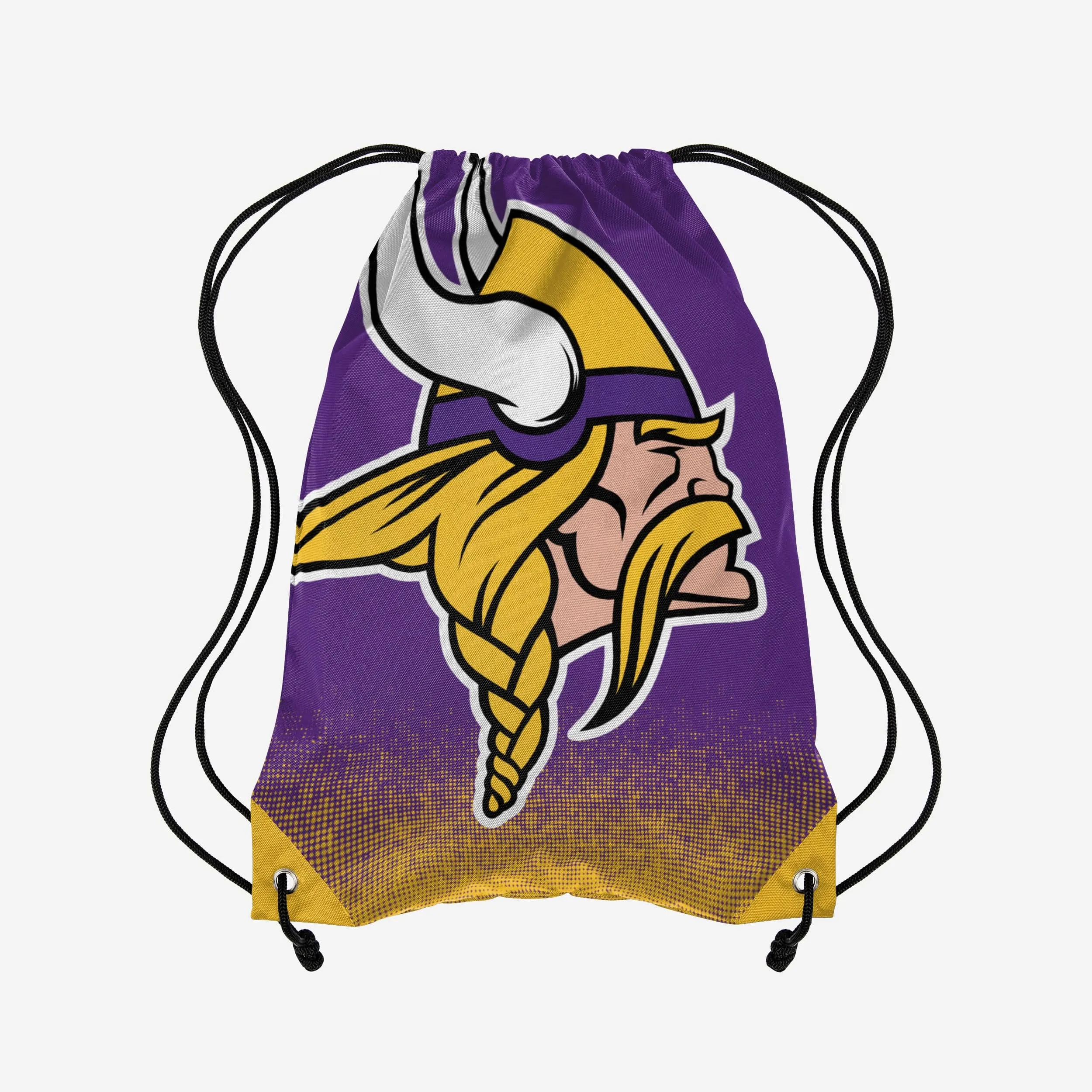 Minnesota Vikings Gradient Drawstring Backpack