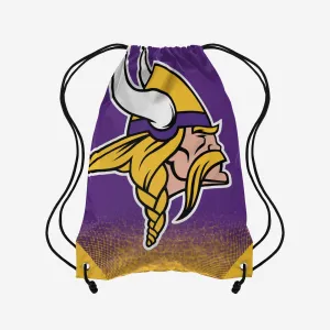 Minnesota Vikings Gradient Drawstring Backpack