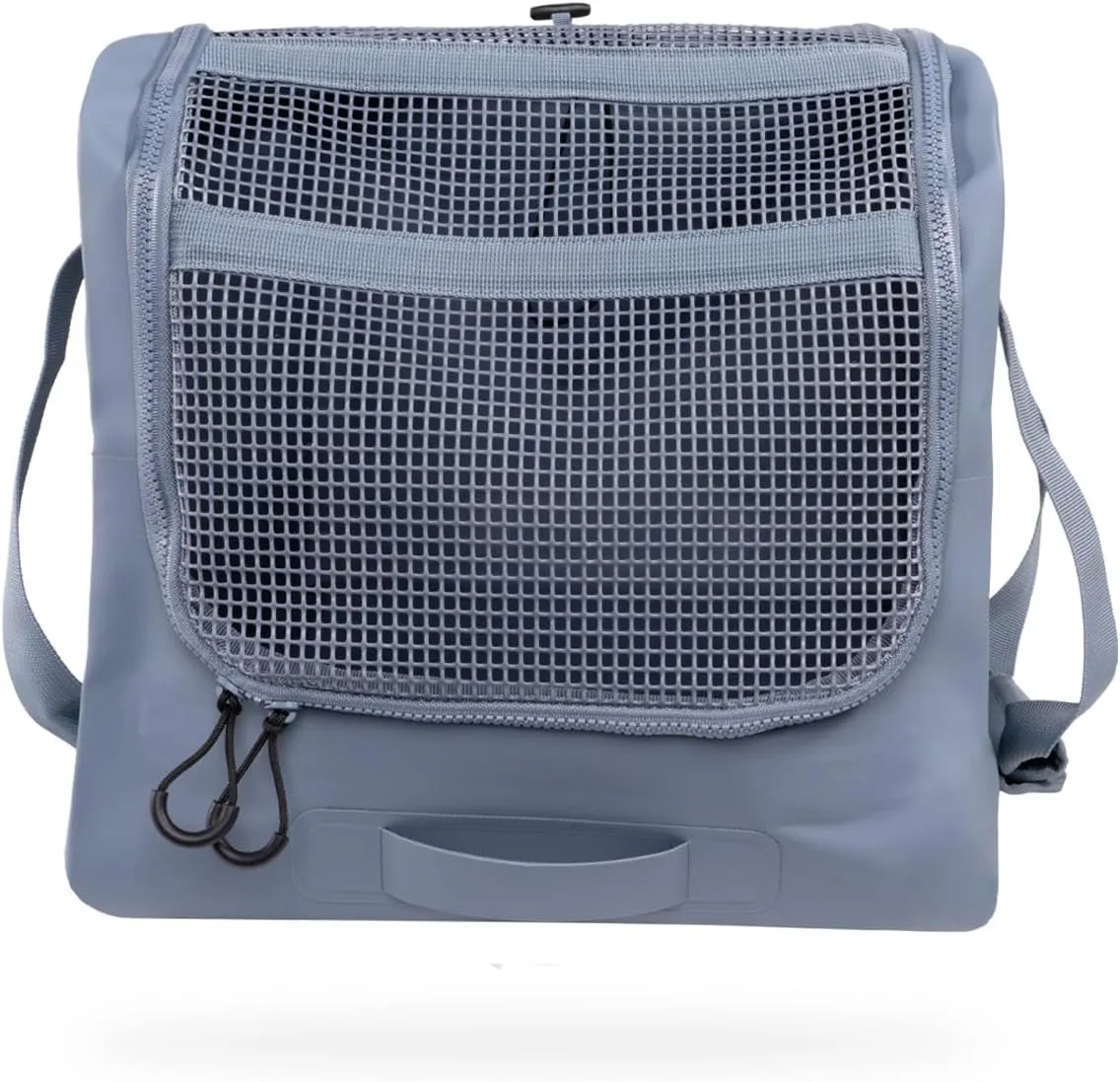 Mission Outdoor Cassi Duffel Bag Gear Commander with Waterproof Bottom and Breathable Mesh (58 Liter, Steel Blue)