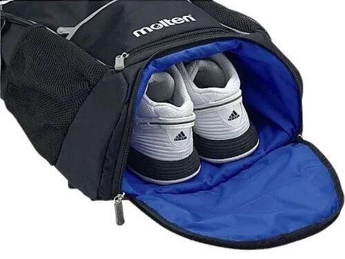 Molten RSN Basketball Rucksack - Premium Carry Bag & Holdall for Size 7 Balls - Durable Sports Backpack with Padded Straps