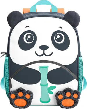 Move2Play, Panda Kids Backpack | Kid Size | Back to School | Elementary, Kindergarten Book Bag | Designed for Boys & Girls Ages 4  Year Olds | Travel Ready