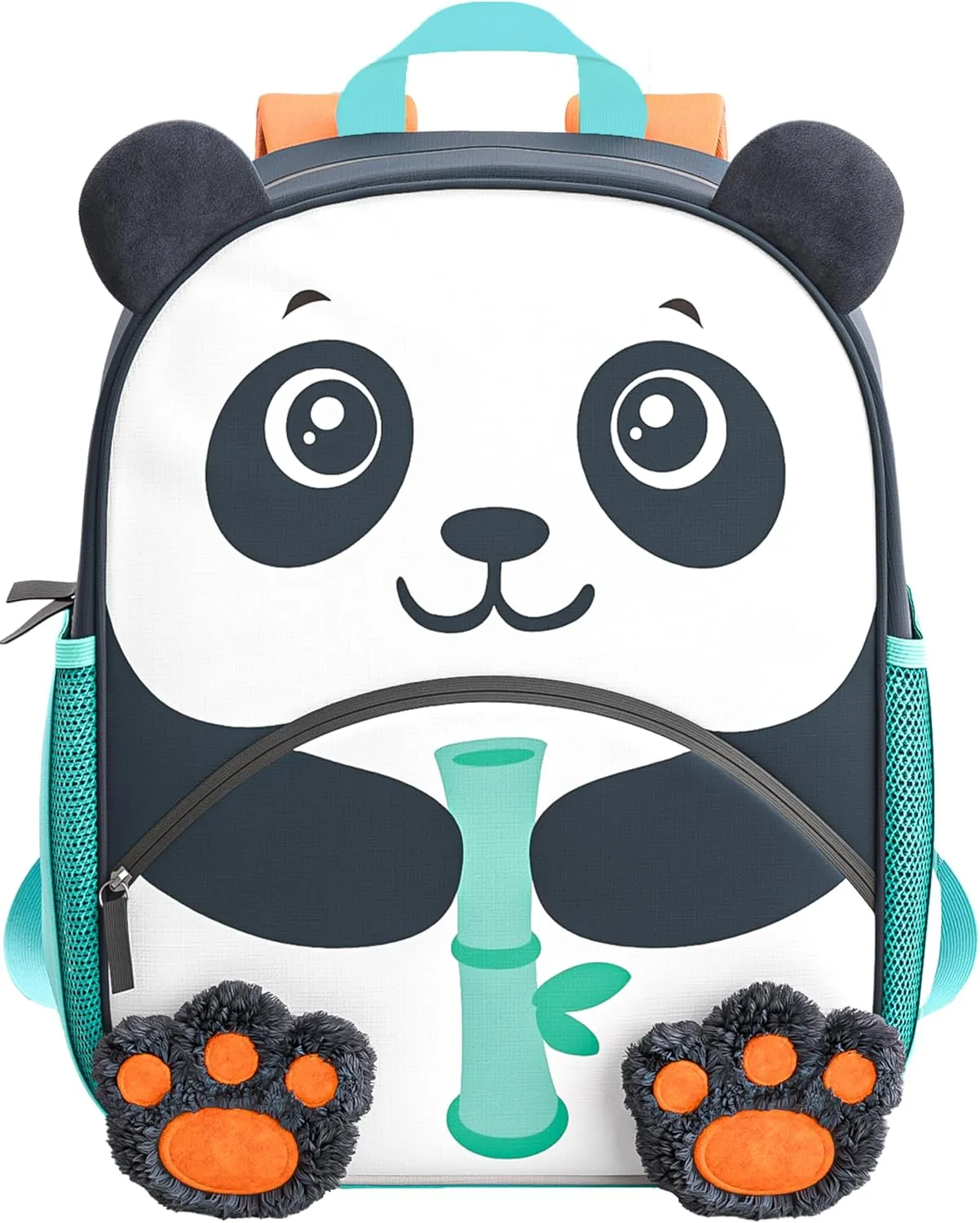 Move2Play, Panda Kids Backpack | Kid Size | Back to School | Elementary, Kindergarten Book Bag | Designed for Boys & Girls Ages 4  Year Olds | Travel Ready