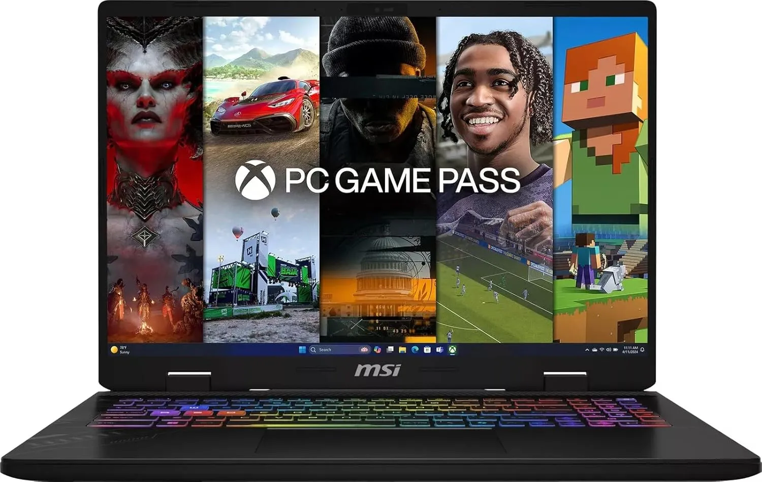 MSI Crosshair 16 Gaming Laptop - 16" FHD (1920x1200) IPS 144 Hz Display, NVIDIA GeForce RTX 4070, Intel 16-Core i7-14650HX, 32 GB DDR5, 2 TB SSD, RGB Backlit Keyboard, WiFi 6, Windows 11 Pro