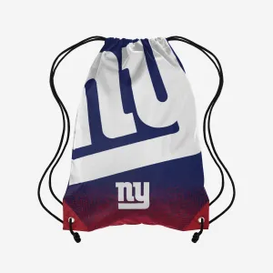 New York Giants Gradient Drawstring Backpack
