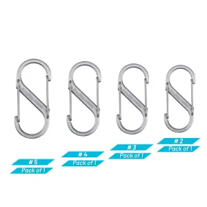 Nite Ize S-Biner Stainless Steel Dual Carabiner - Stainless