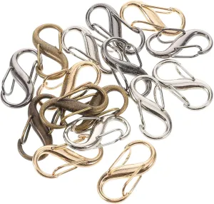 NOLITOY Diy Bag Chain Buckles 16pcs Metal Buckles Chain Bag Strap Shortening for Handbags Purses