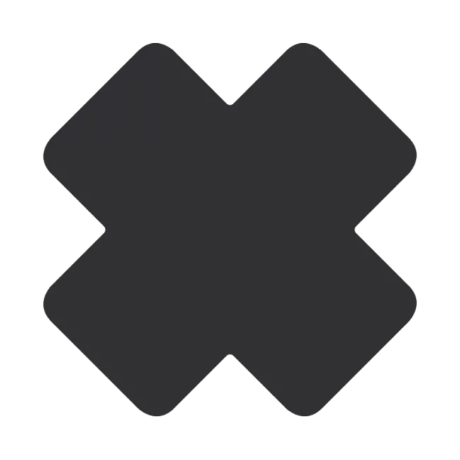 NOSO Repair Patch Black X