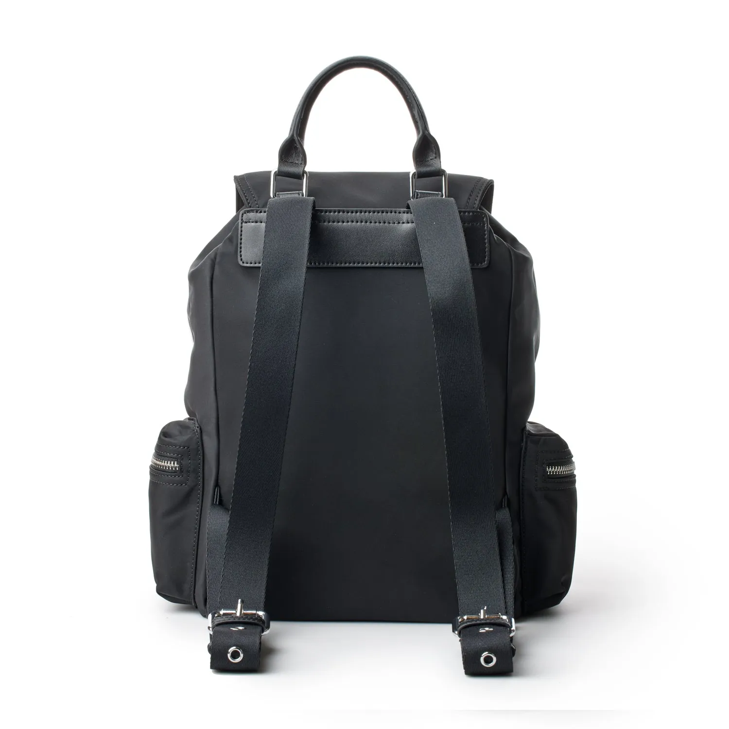 NYLON BACKPACK - BLACK