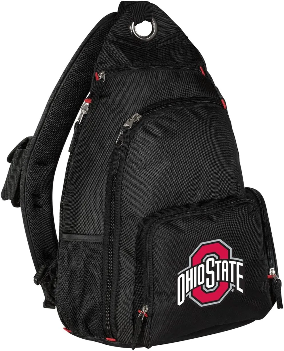 Ohio State University Backpack Single Strap OSU Buckeyes Sling Backpack