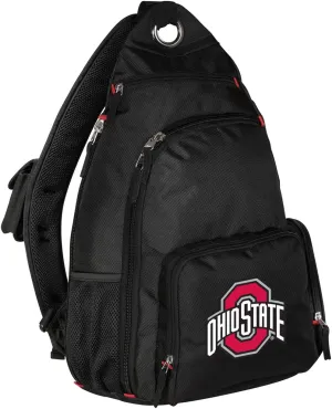 Ohio State University Backpack Single Strap OSU Buckeyes Sling Backpack